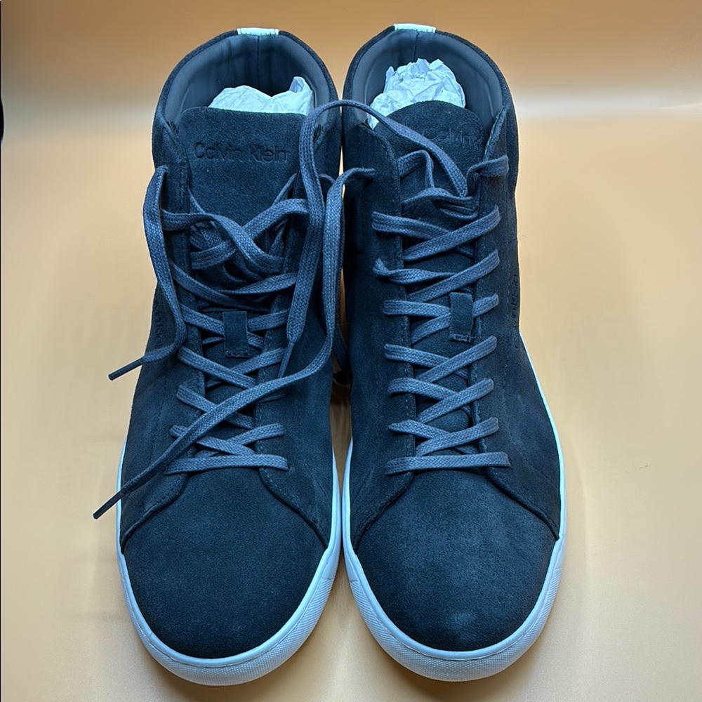 Calvin Klein Frey Suede High Top Fashion Sneakers Size 11M NWT